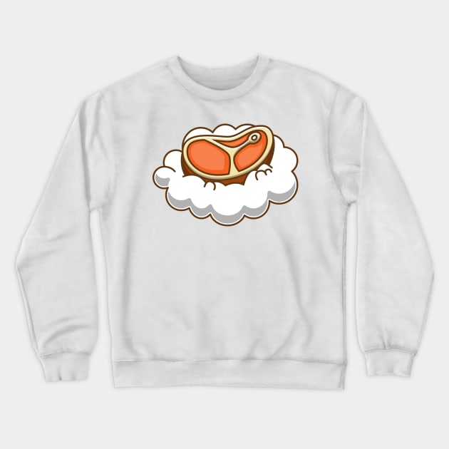 CUTE BEEF Crewneck Sweatshirt by fflat hds